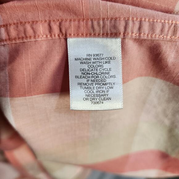 Claiborne Button Down Short Sleeve Cotton Shirt Men's 3XL - Picture 4 of 4